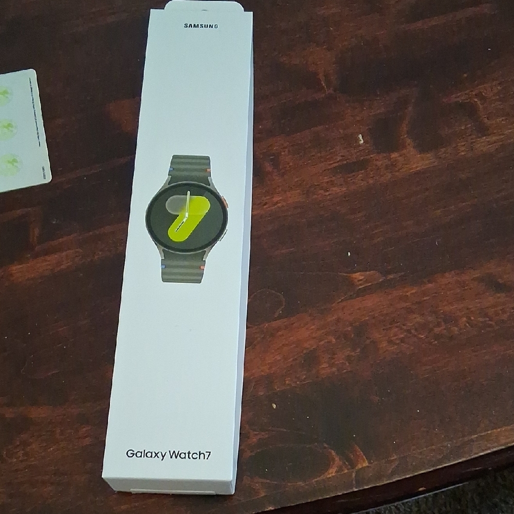Smartwatch with Black and Orange Accents